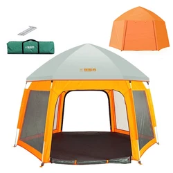 new style Foldable Portable teepee Baby Playpen tent with Shade Cover Waterproof Sunshade Play Yard Crib for children