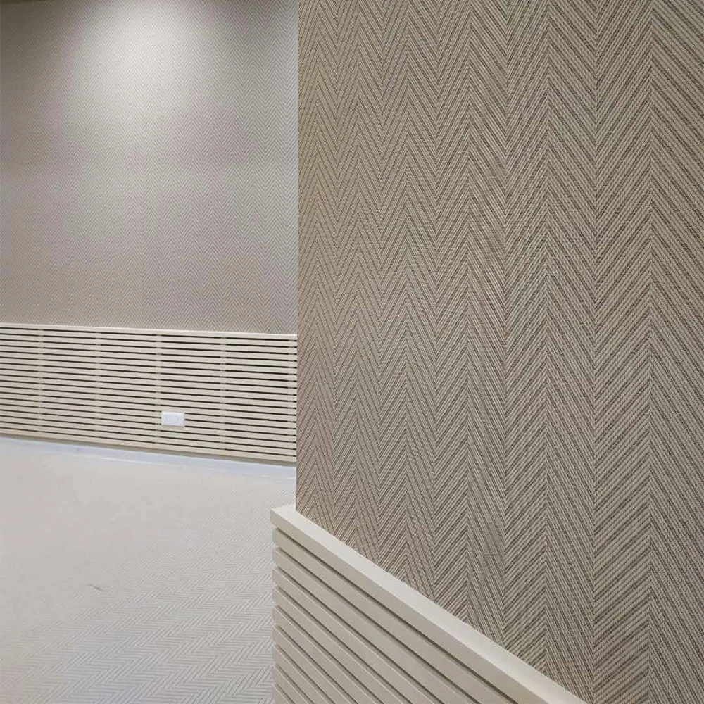 ANJI YIKE ECO BEAUTY woven vinyl wall covering wall paper