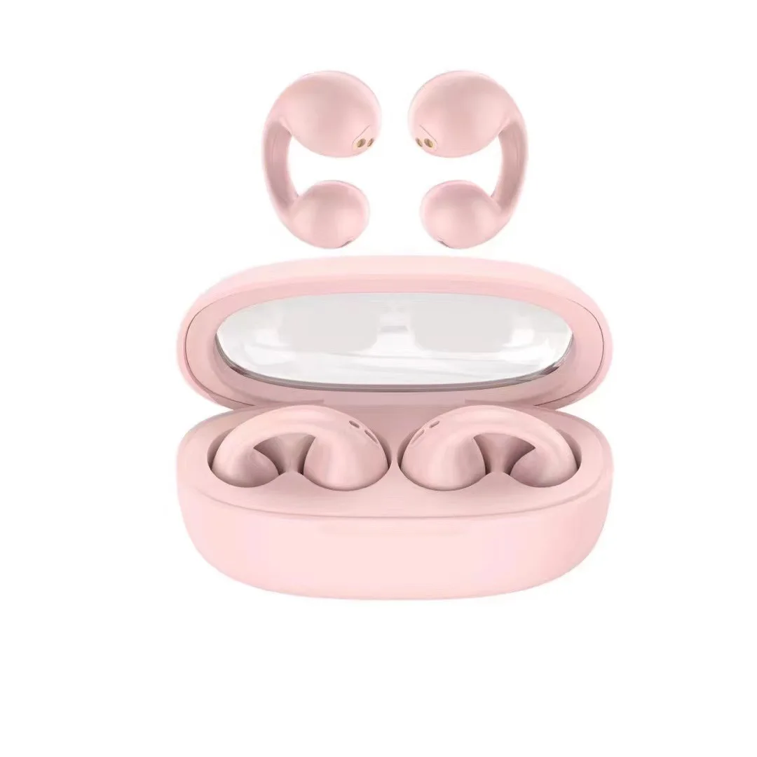 Air51 Wireless Bone Conduction Headphones Ear Clip Earphones HiFi Sound Ear Ring Style Waterproof Air51 TWS Earbuds