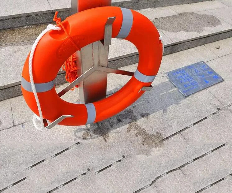 MT-LB1 Factory Supply  SOLAS Approved Marine Reflective Rescue Life buoy Ring for water Security