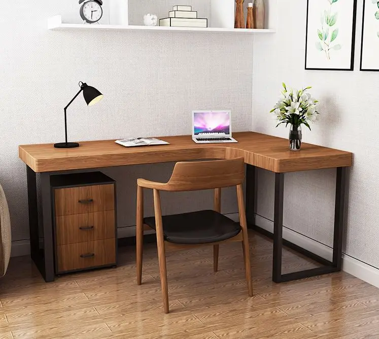 L Shaped Desk Corner Computer Desk PC Laptop