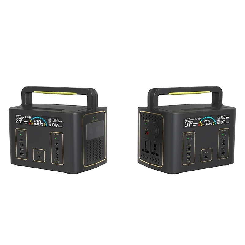 ac energy storage outdoor power supply station 500w outdoor emergency mobile waterproof housing power supply