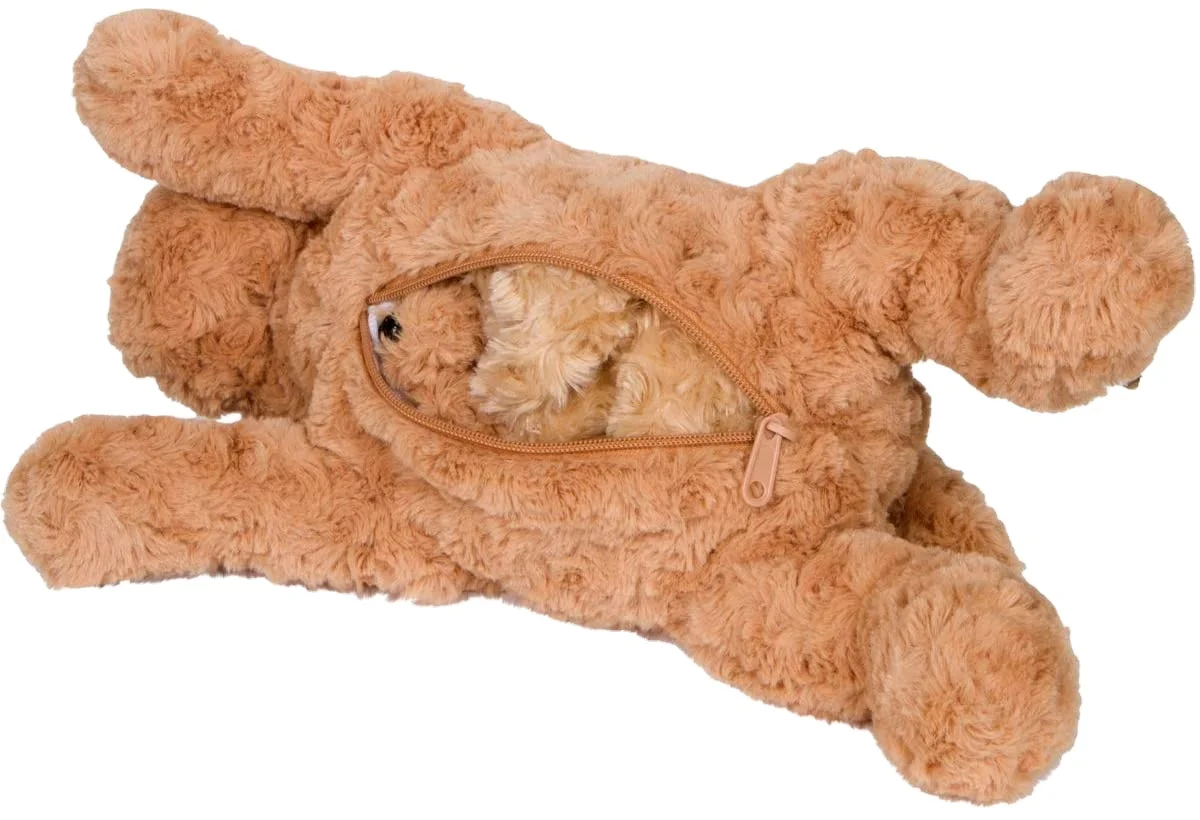 Custom Design Gift For kids Stuffed Mommy Dog with Baby Puppies Labrador Soft Puppy Stuffed Animal Toys