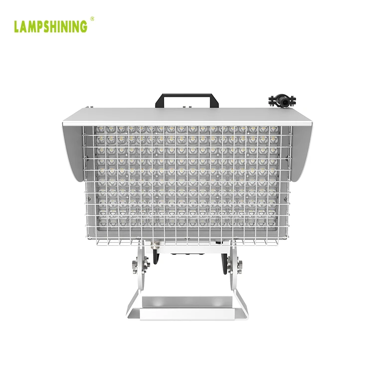Gray Lightweight ENEC ERP TUV CB Anti Glare Low Ga<40 500W LED Stadium Light 85000lm Sports Arena Floodlights