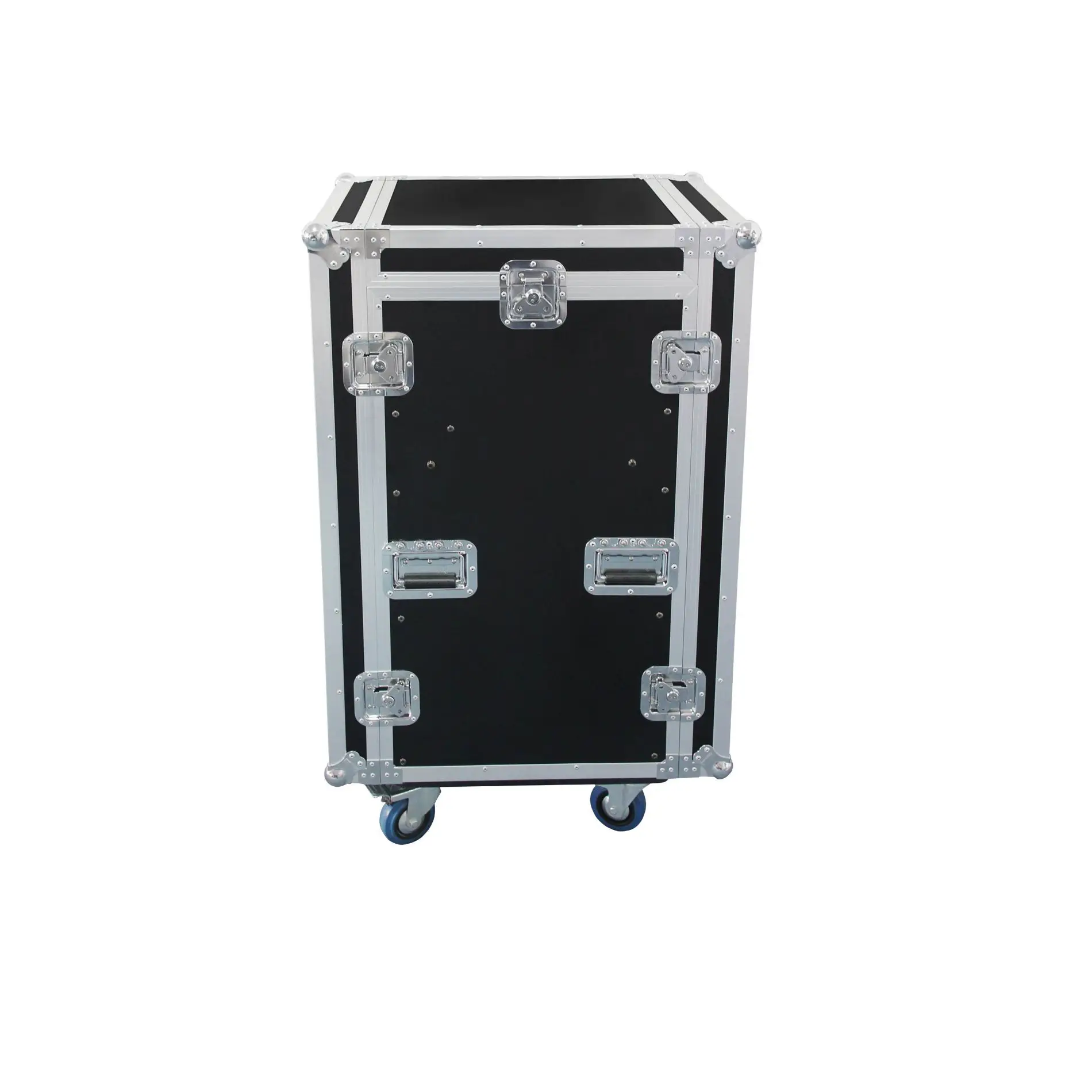 Flight case 12U DS + 3U + 2 Tablettes Dj