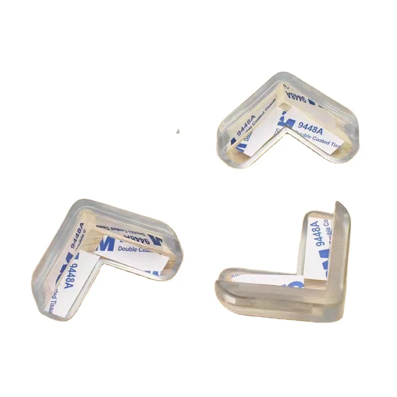 Clear Corner Protectors High Resistant Adhesive Baby Proof Corner Guards Stop Child Head Injuries Tables Furniture Sharp Corner