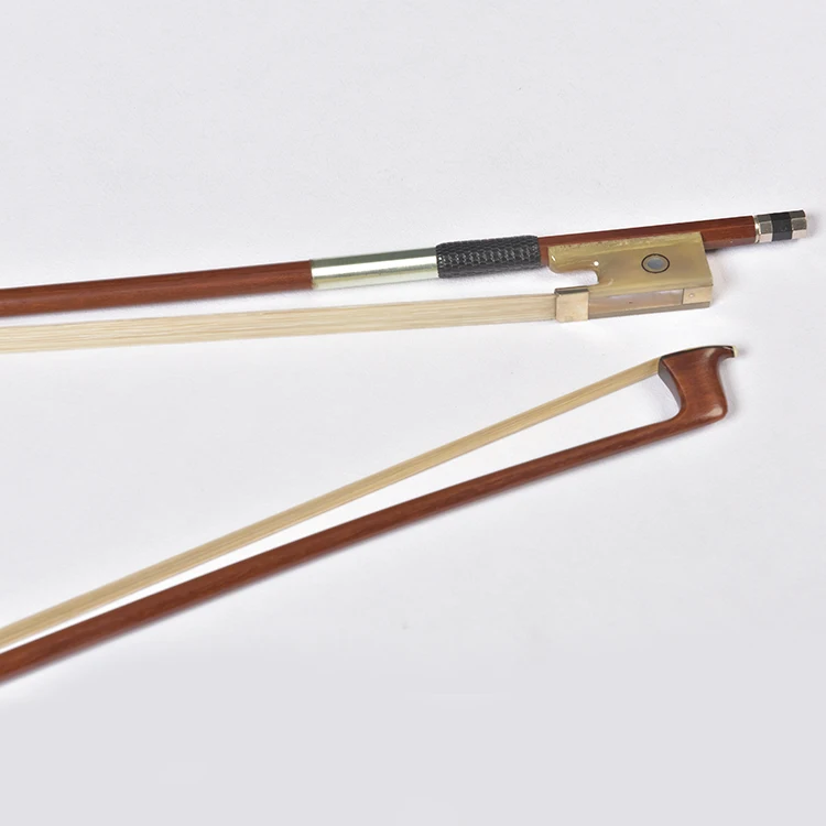 Musical Instrument Accessories White Horsehair Lizard Skin Sandalwood Violin Bow