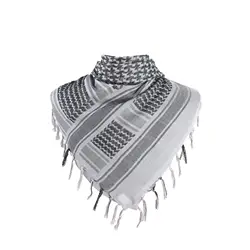 FREE SOLDIER Scarf Military Shemagh Tactical Desert Keffiyeh Head Neck Scarf Arab Wrap with Tassel 43x43 inches