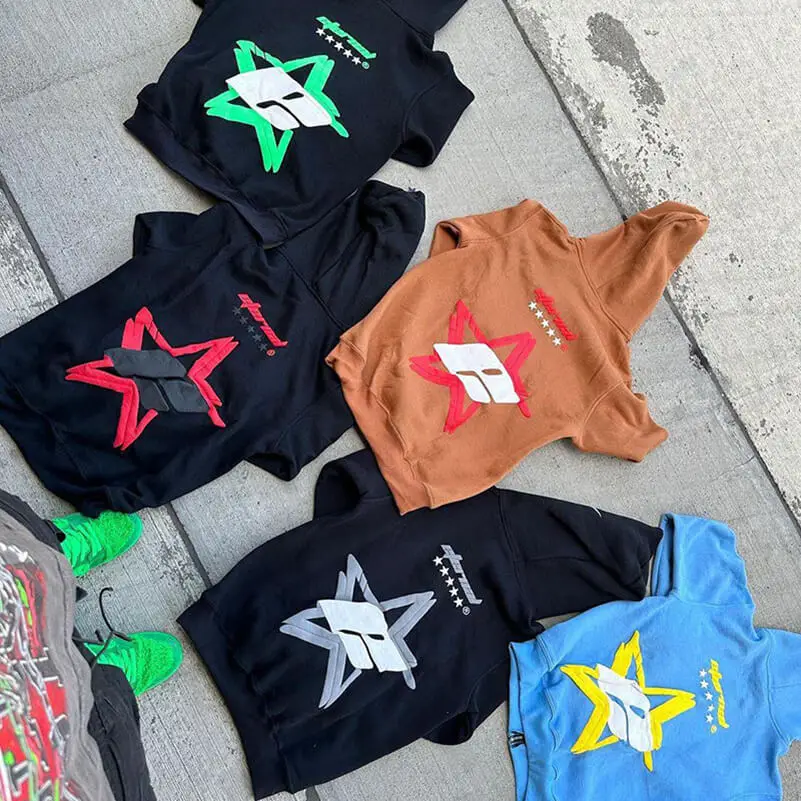 wholesale unisex 100% cotton heavy weight manufacturer custom 3d puff printing hoodie for men