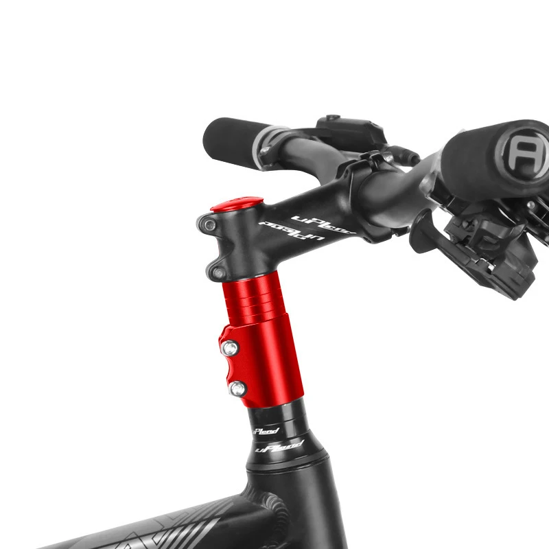 Bicycle mountain bike heightened handlebar front fork faucet lift head tube extender riding equipment handlebar raiser