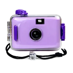 Fashion popular cheap reusable colorful plastic35mm film camera lomo