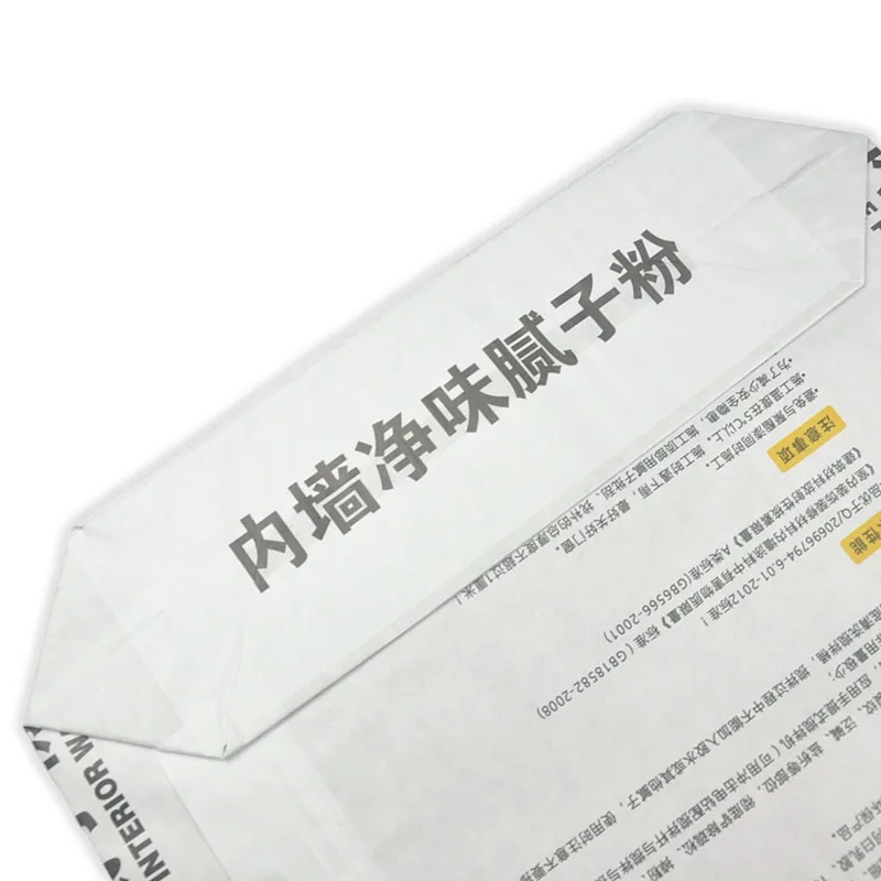 20kg Tile Adhesive Multiwall Paper Valve Bags empty cement bag paper bags industry