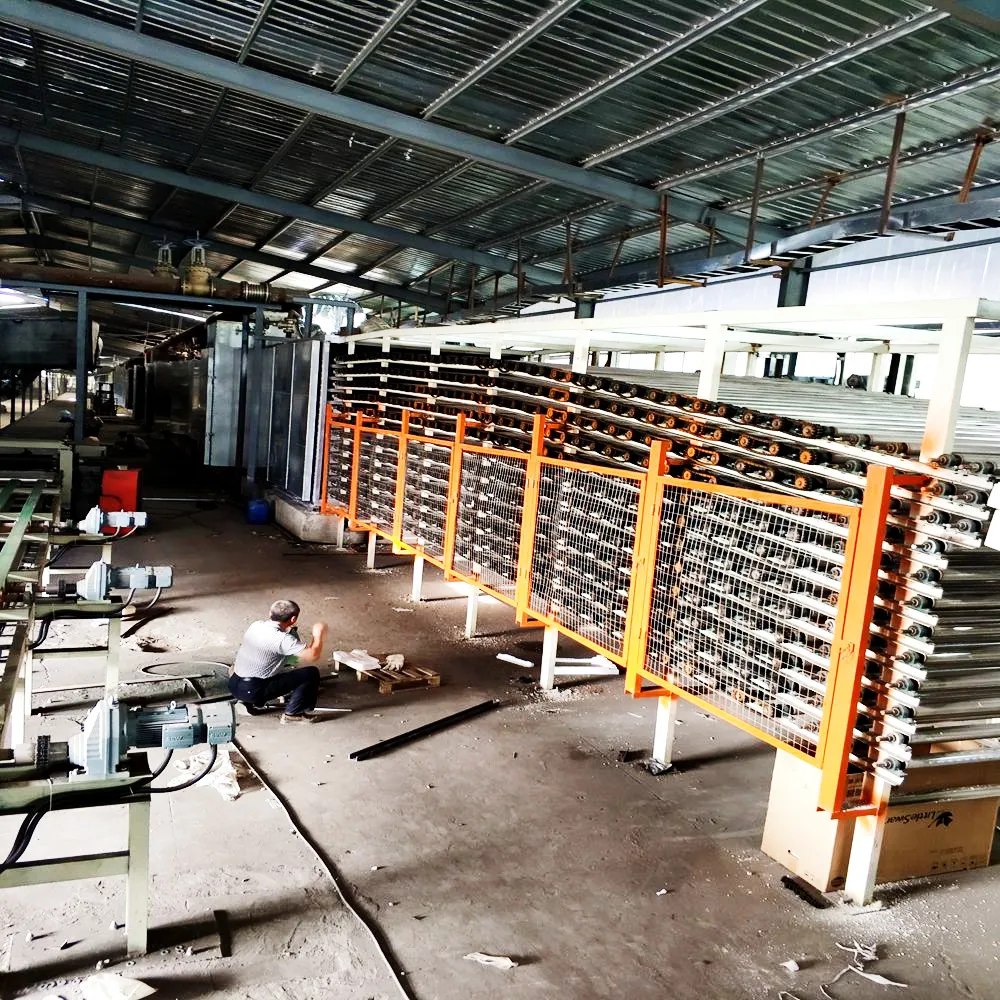 Automatic production line for gypsum board 12.5 mm gypsum board production line gypsum board making machine