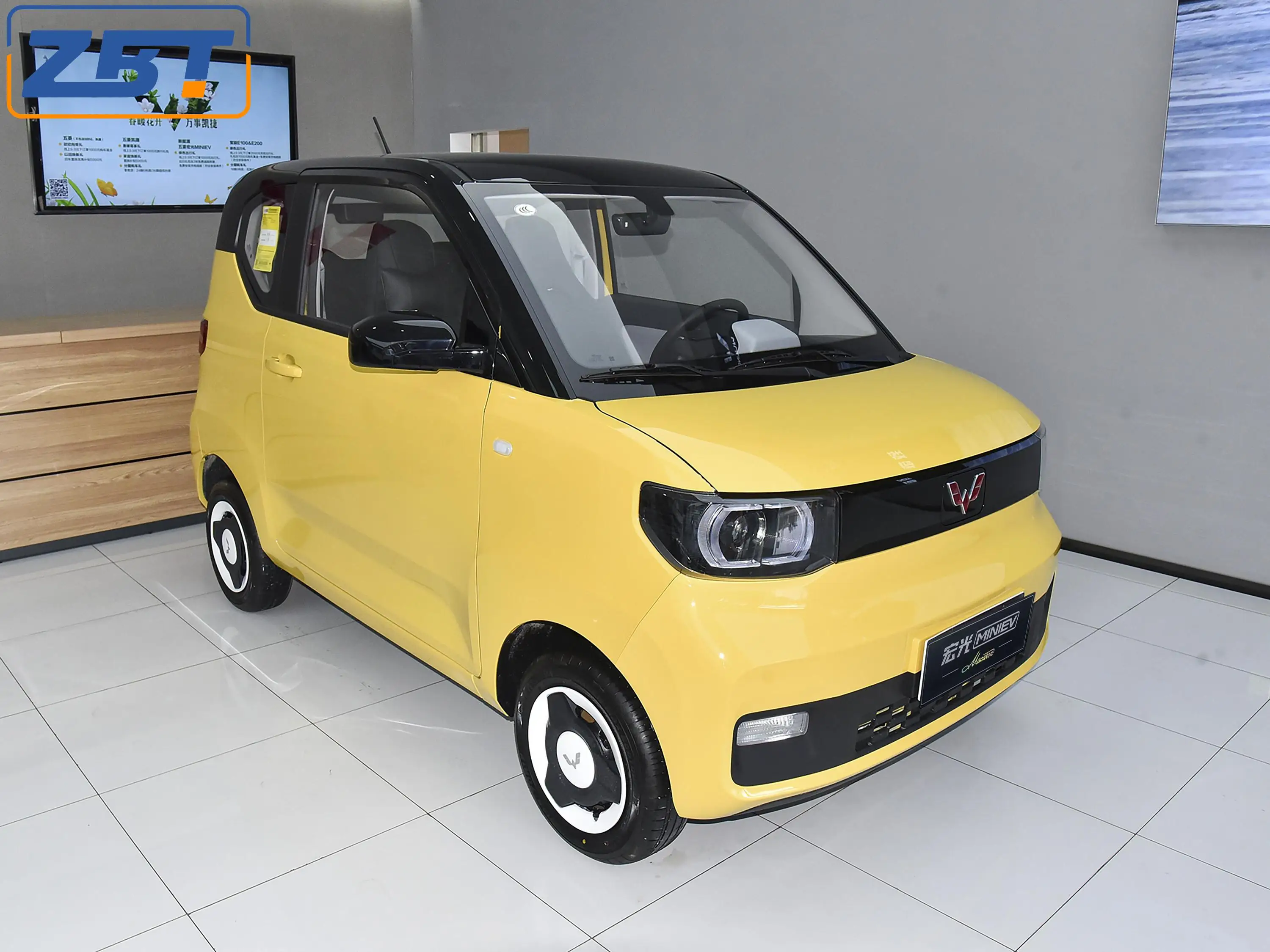  Горячая продажа SGMW WuLing Hongguang mini ev быстрая скорость двигателя 2 двери 4х2 Электрический мини-внедорожник с литиевой