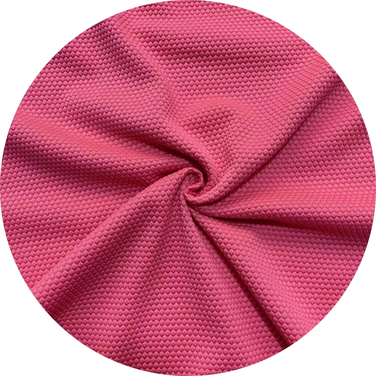 Popular Solid Color Professional Fabric Textile Raw Material Jersey T Shirt Recycle Poly Spandex Fabric