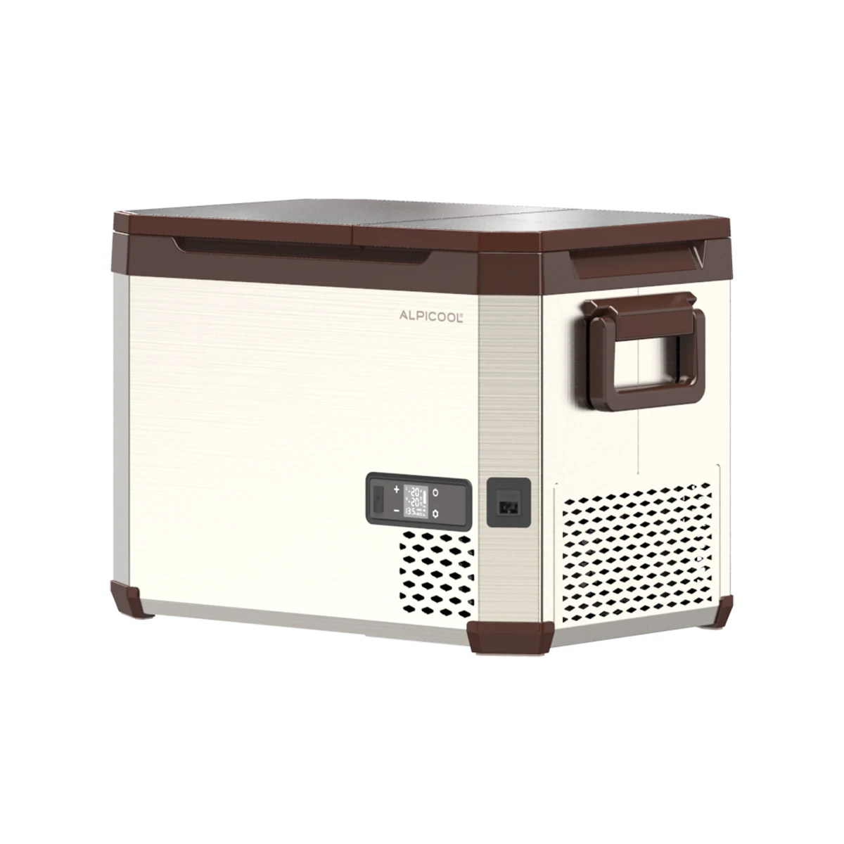 Alpicool AH55 Outdoor Refrigerator Portable Camping AC DC Dual Use Freezer 12V Compressor Electric Car Fridge for Fishing Boat