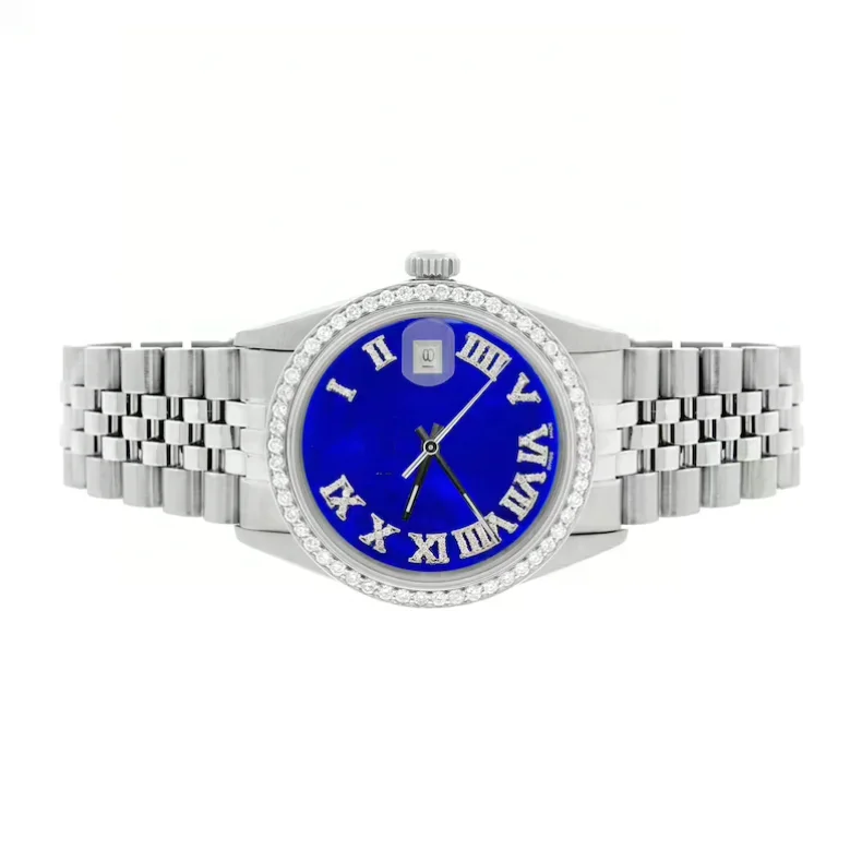 Pass Diamond Tester Custom Fashion D Color VVS Iced Out Watch Moissanite Diamond Custom Bust Down Luxury Brand Watch