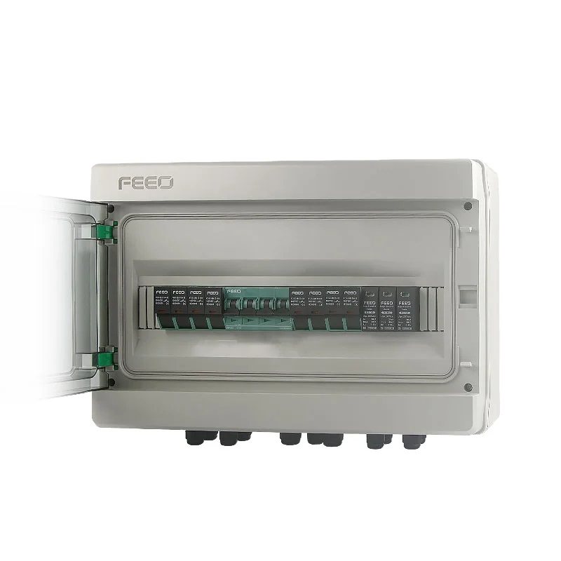 6 струн PV солнечный DC550V 1000V 1500V комбинированный ящик IP65 для солнечной системы