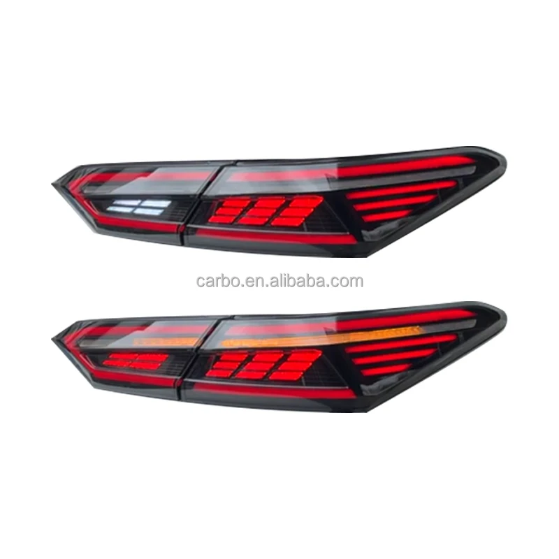 DK MOTION Car LED Tail Lamp Rear Lamp Back Lamp For Toyota Camry 8th 2018-2022