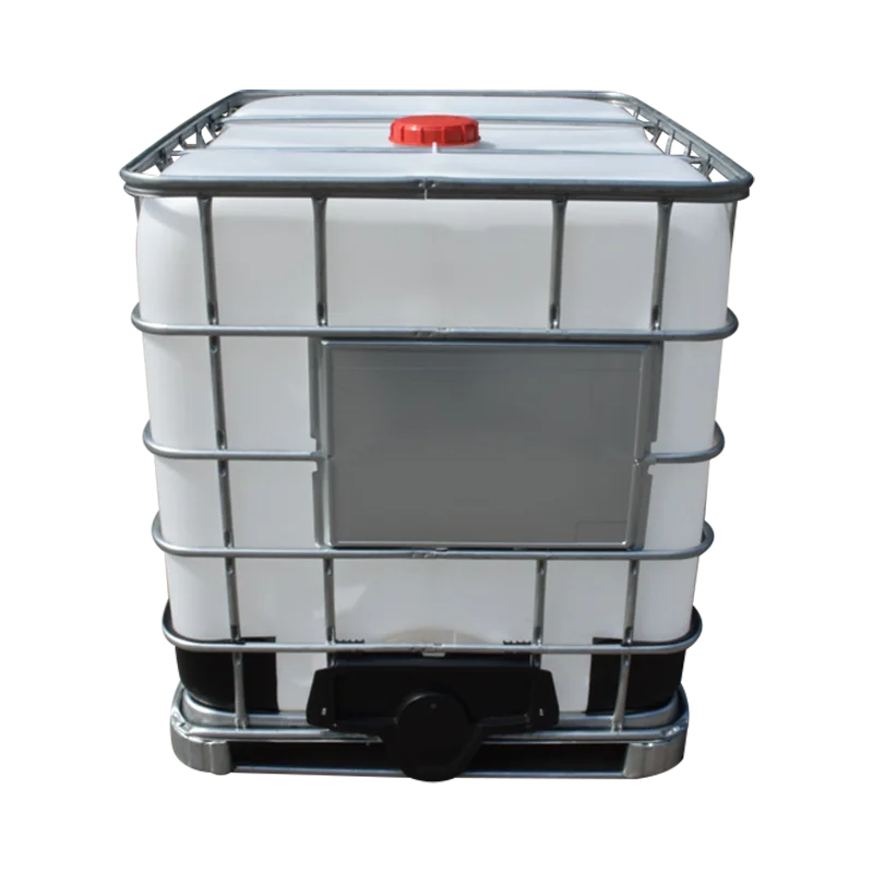 1000 л IBC HDPE Химический бак с металлическим каркасом 1 тонна Пластиковый бочонок контейнер для хранения воды