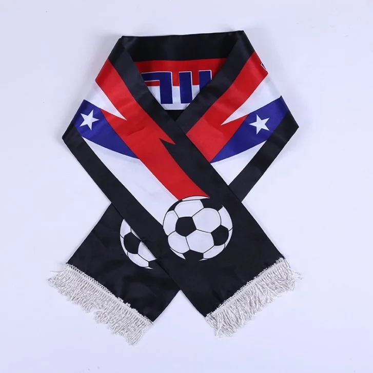 
Cheap Custom Printing Fans German Flag Scarf 