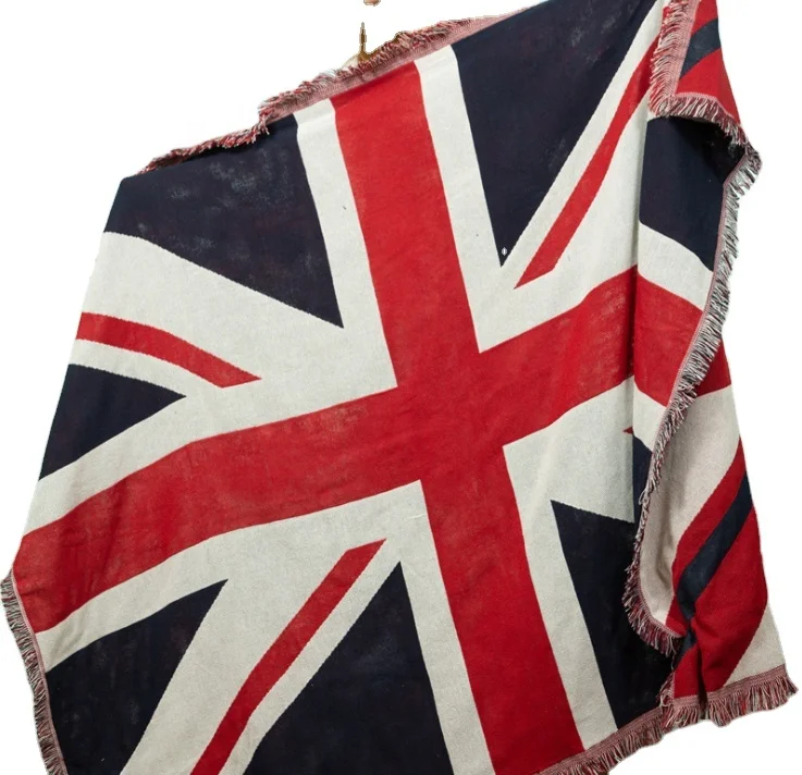 
Wholesale Cheap Custom Print Flag In Bulk Britain UK flag Blanket 