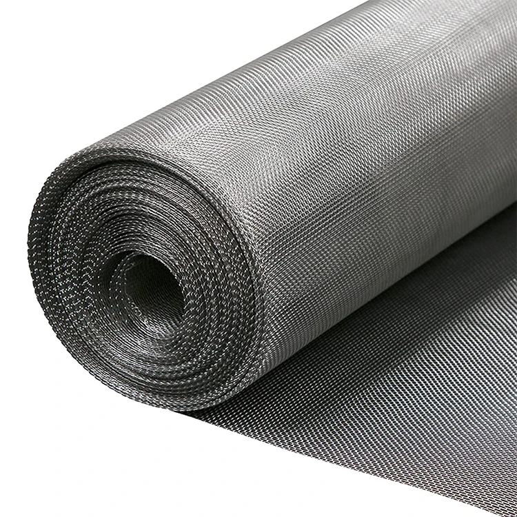 Magnetic Fabric Ss Woven Metal Mesh Fabric Swg33 4 10 12 #14 46 40 100 Mesh 430 Stainless Steel Wire Mesh