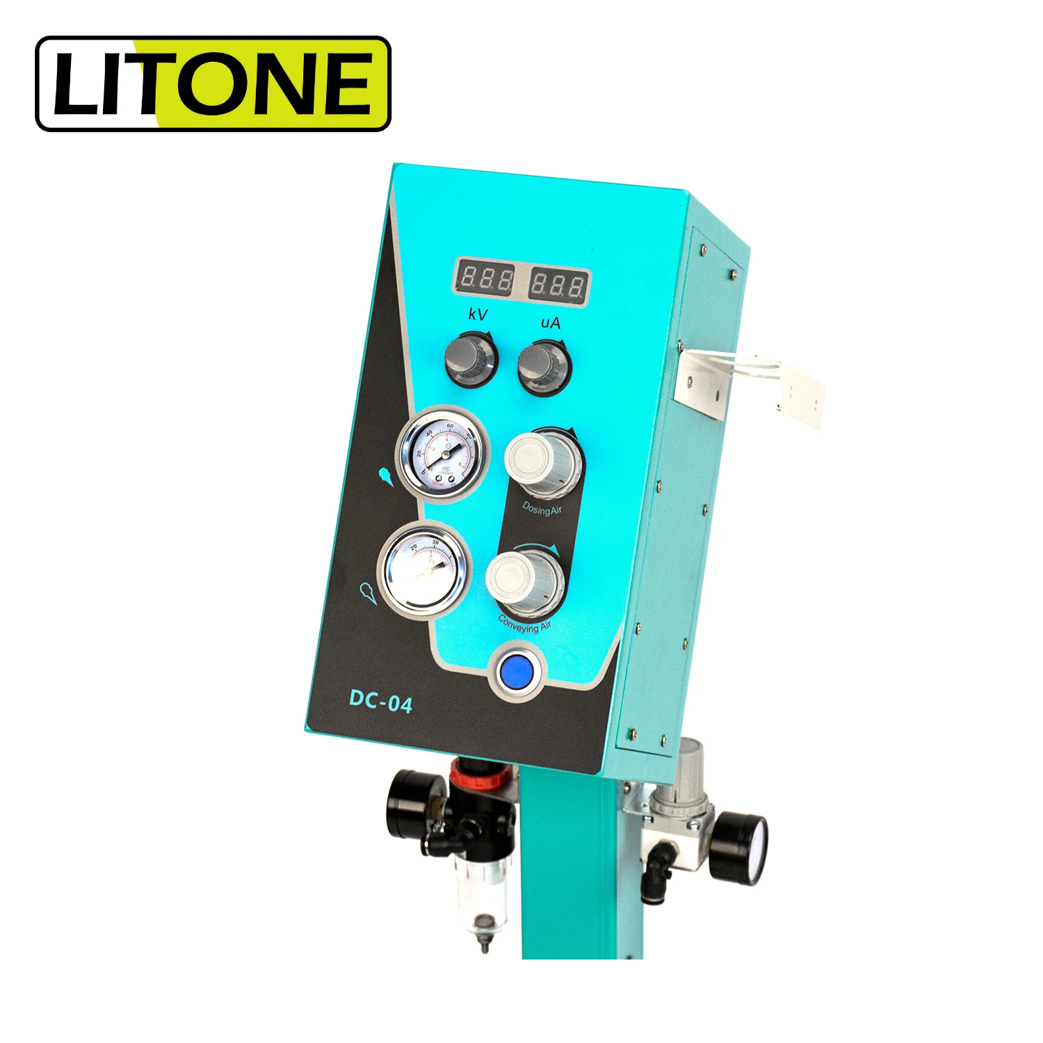 DC04 gun for electrostatic powder coating reciprocating machine equipment