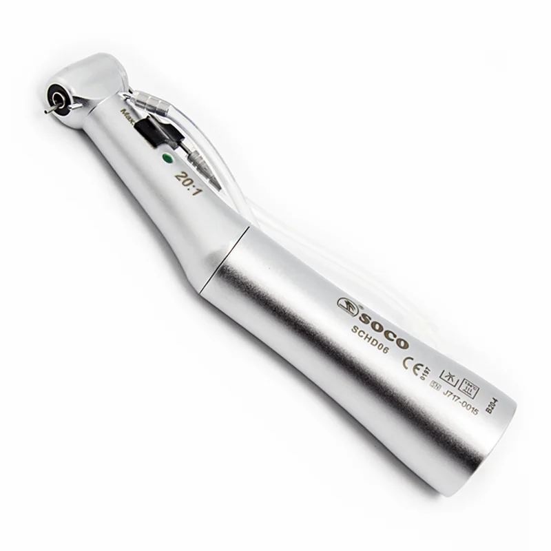 Wrench type dental surgical contra angel handpiece SOCO 20:1 contra angle for implant