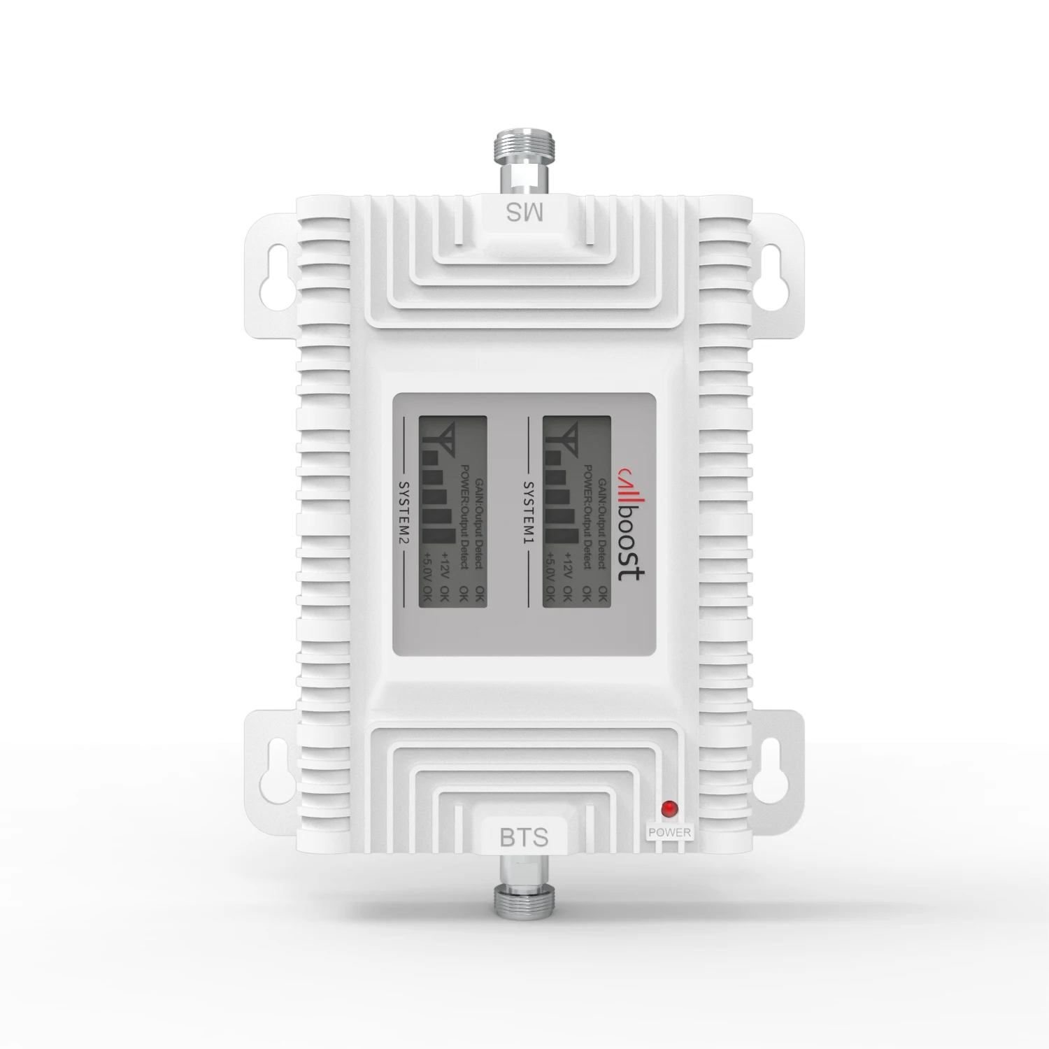 Усилитель Callboost 850/1800 мГц 2g 3g 4g GSM DCS 70dB 20dBm двухдиапазонный Ретранслятор мобильной сети усилитель сигнала сотового телефона с ЖК-дисплеем