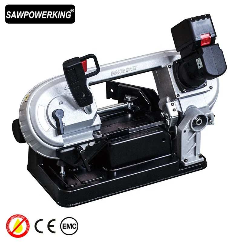  Пила по металлу SAWPOWERKING 5 дюймов Настольная пила литиевая Беспроводная