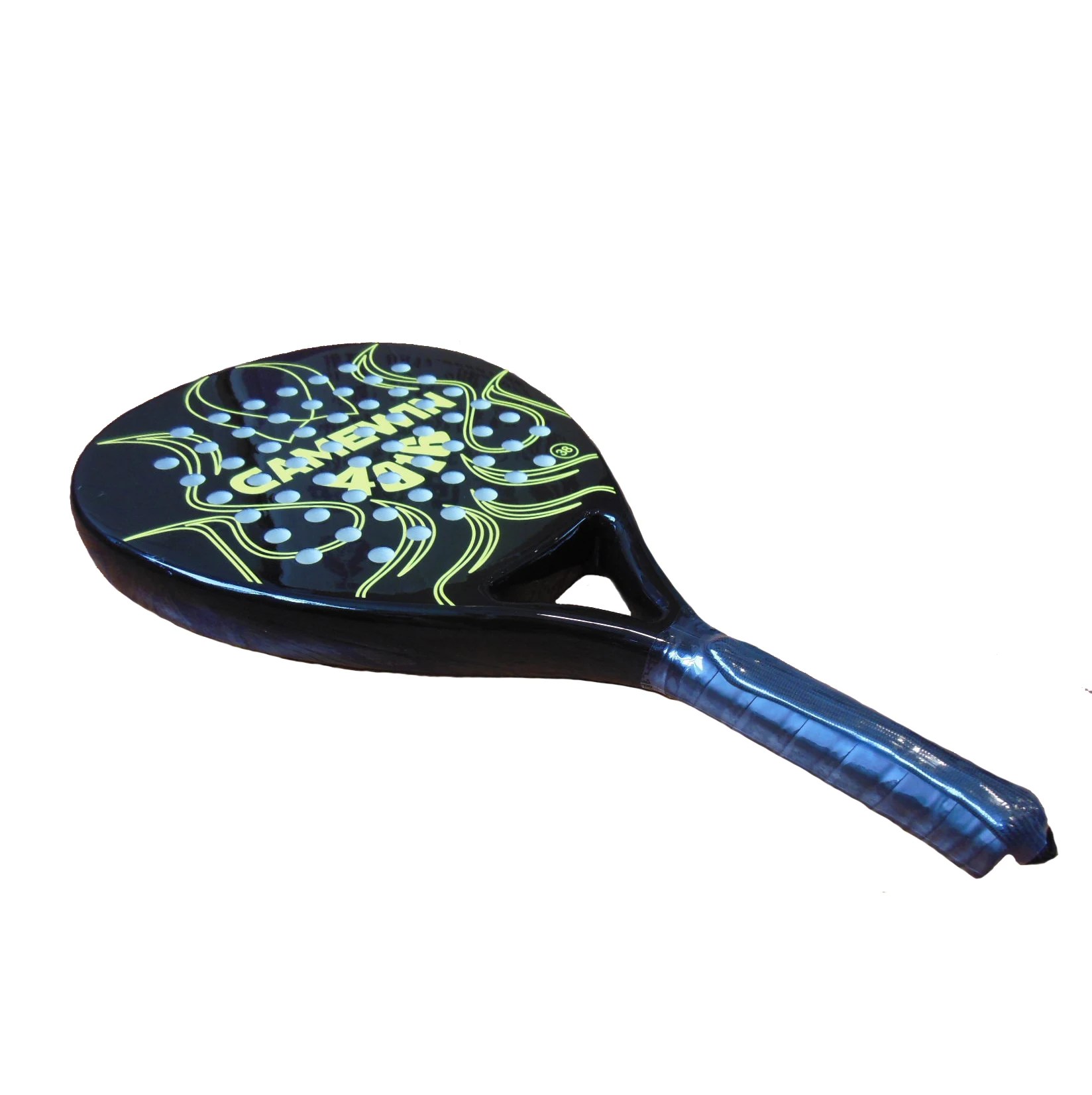 Spot Goods Ultra Light Weight Carbon Fiber Beach Tennis Racket & DIY Logo Beach Tennis Padel Racket Racquet for Outdoor Sports