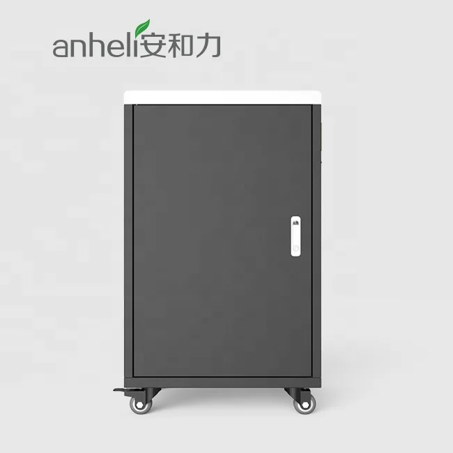 Mobile AC type tablets ipads used 42 slots modern education intelligent classroom used charging cart
