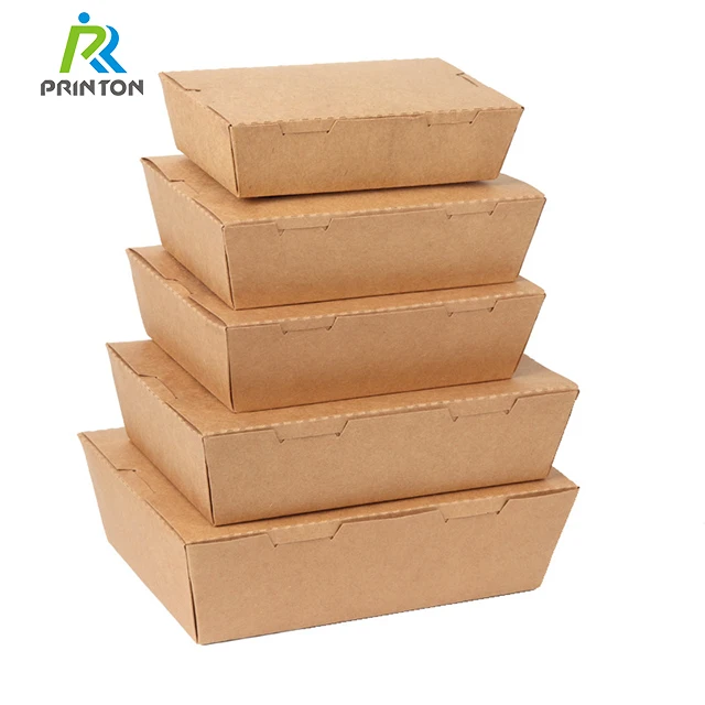 Disposable containers wholesale lunch boxes take away food storage