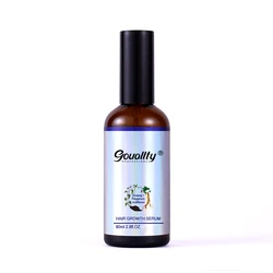Private Label 80ml Natural Hair Growth Serum Vegan Organic Nourishing Scalp Hair Growth Oil