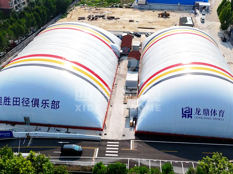 2024 HOT SALE !! PVDF/PVC membrane stadium industrial style stadium air dome Tent for Sale