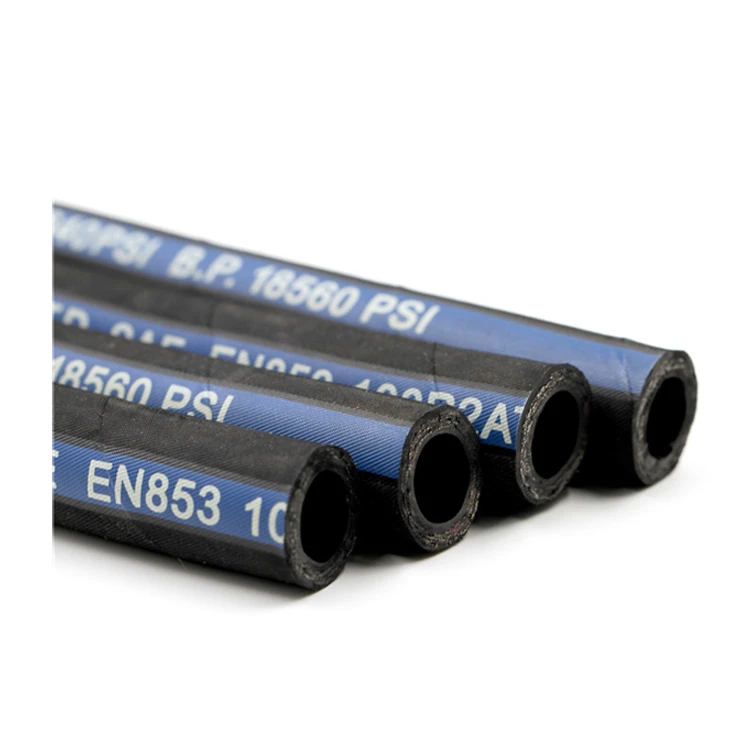 Hydraulic Rubber Hose R1AT/1SN/R2AT/2SN Steel wire spiraled rubber hose drilling hose pipe