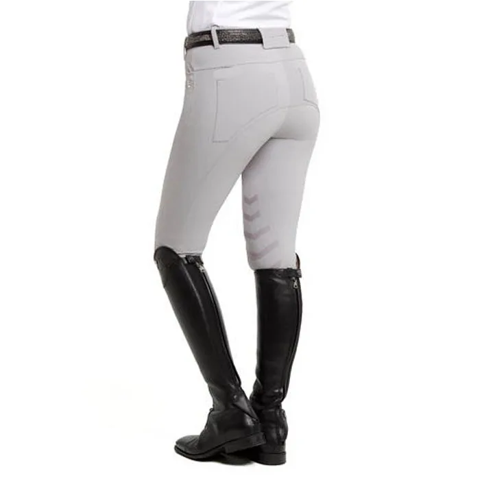 
OEM custom ladies silicone leggings white horse riding breeches 
