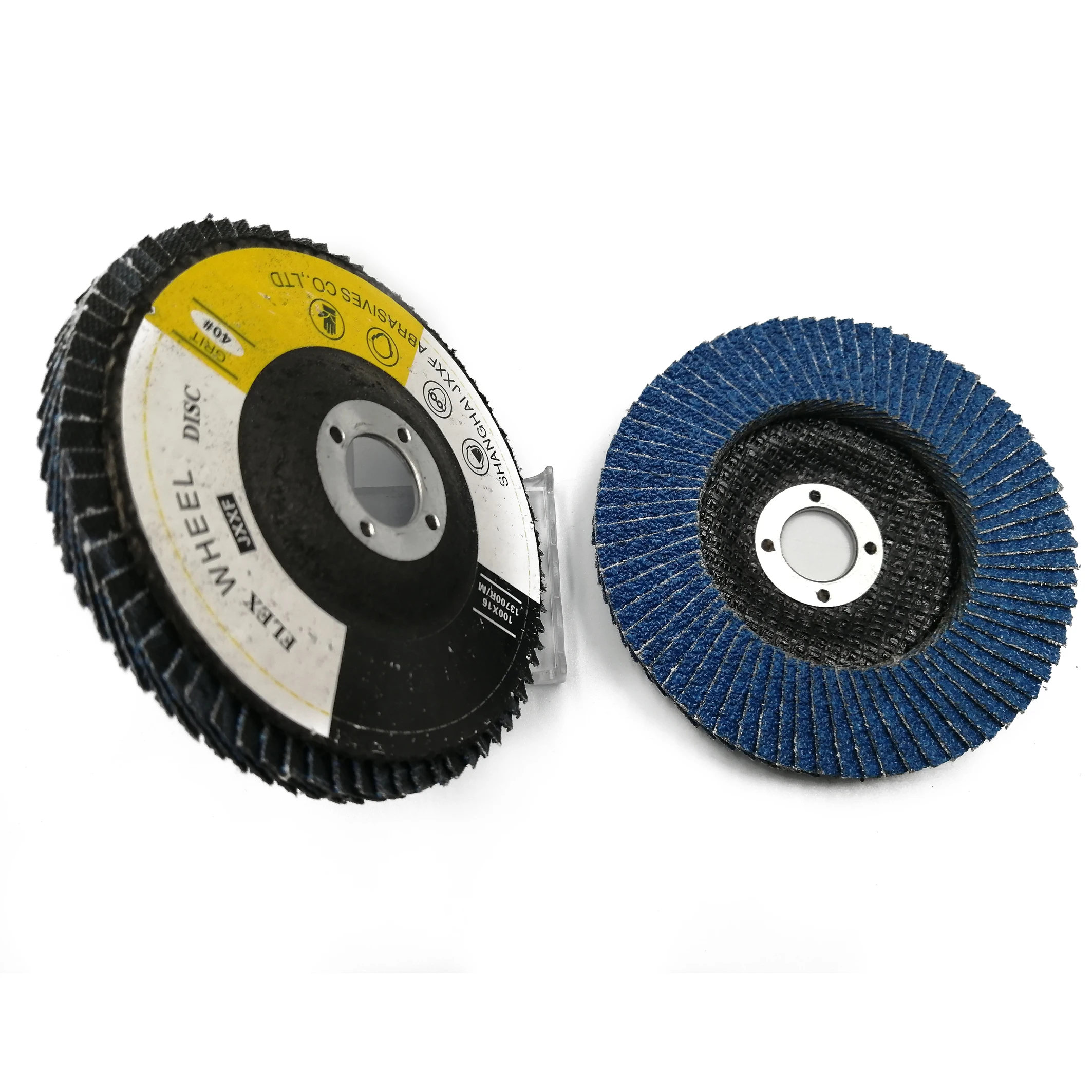 High quality 4 inch 100mm Alumina zirconia flap abrasive wheel disc for grinding and polishing