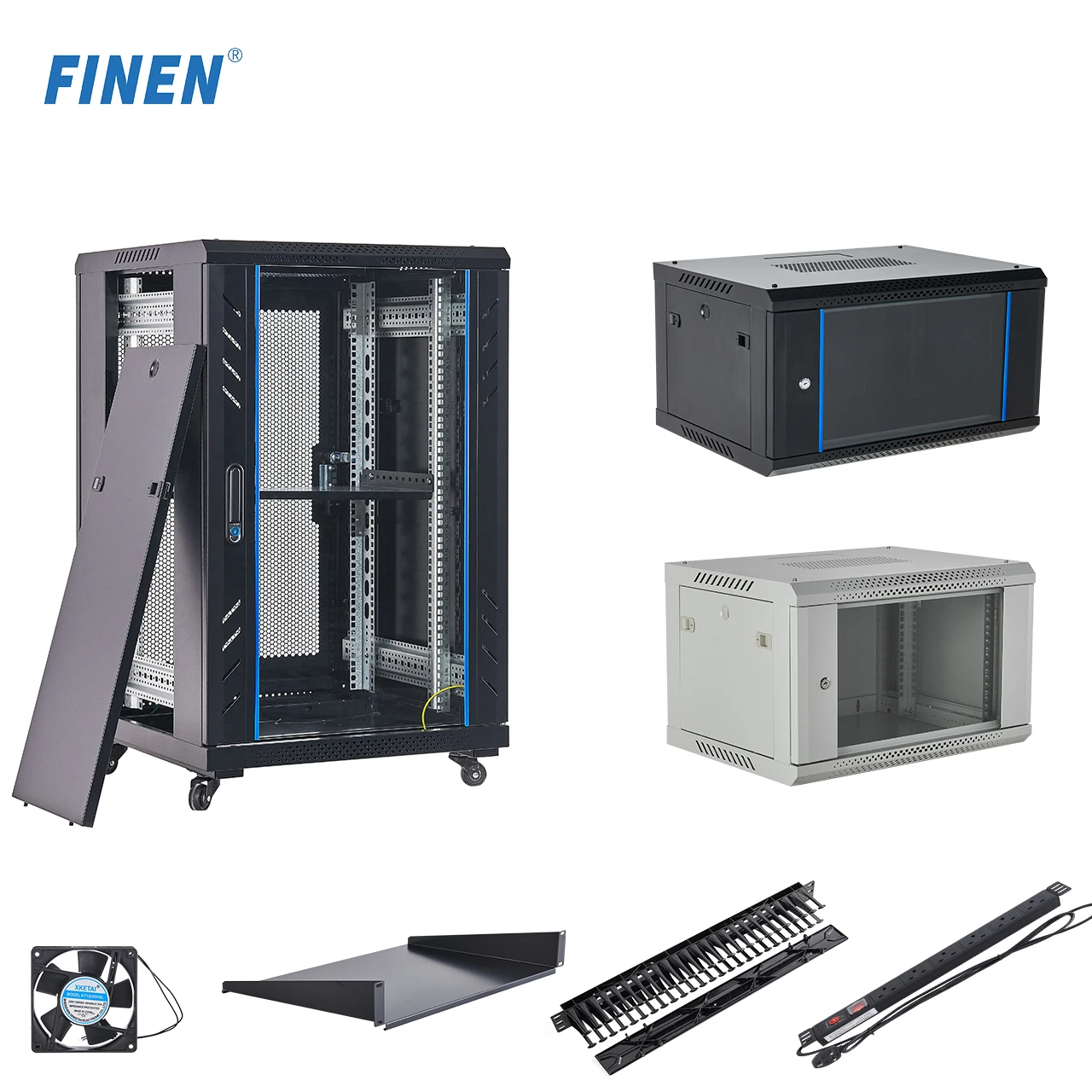 IT Data Nas servers Rack 4U 6U 9U wall mounted network Cabinet