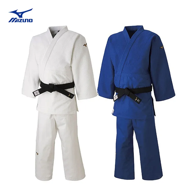 2023 изготовленный на заказ Ijf синий унисекс дзюдоги PP пакет каждый набор экспортная стандартная картонная коробка снаружи шелкография кимоно дзюдо 800
