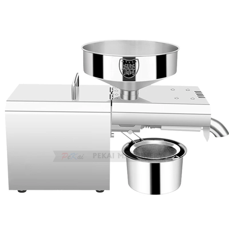 Sunflower Peanut Soybean Oil Press Machine Commercial Stainless Steel Oil Extractor