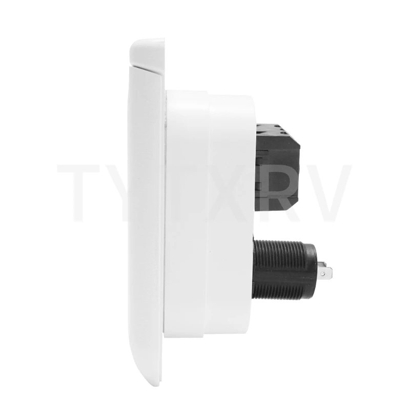 Многофункциональная электрическая розетка HEYRV Пыленепроницаемая белая USB-розетка аксессуары для домов на колесах