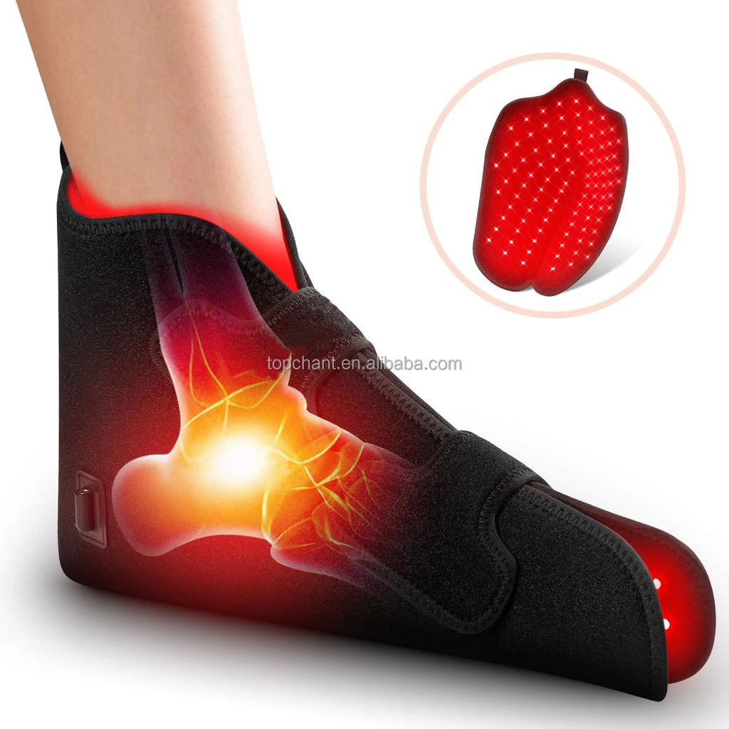 Rechargeable Red & Near Infrared Red Light Therapy Shoe With 660nm And 850nm For Cellular Healing Health Care Products