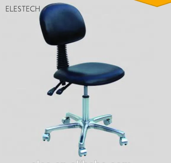 ESDELES Adjustable Industrial Office Pu Foam esd fabric chair Stool Anti-static Lab Chair Antistatic Cleanroom Safe Esd Chair