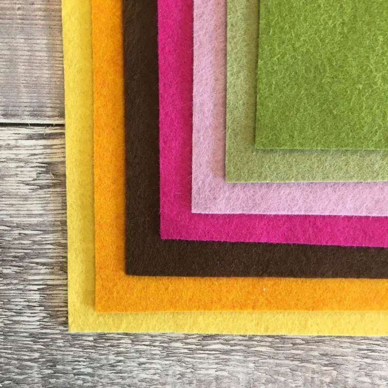 High standard automotive interior needled non-woven automotive interior back rubber felt color can be customized