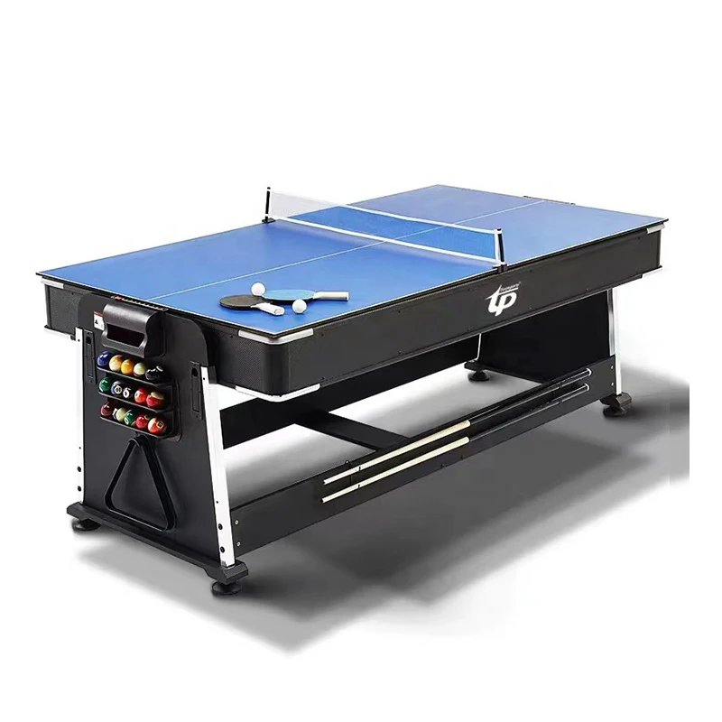 Guanque New Arrivals 4 in 1 Multi game Pool Dining Table combo 7ft Billiard Table Snooker & Billiard Tables