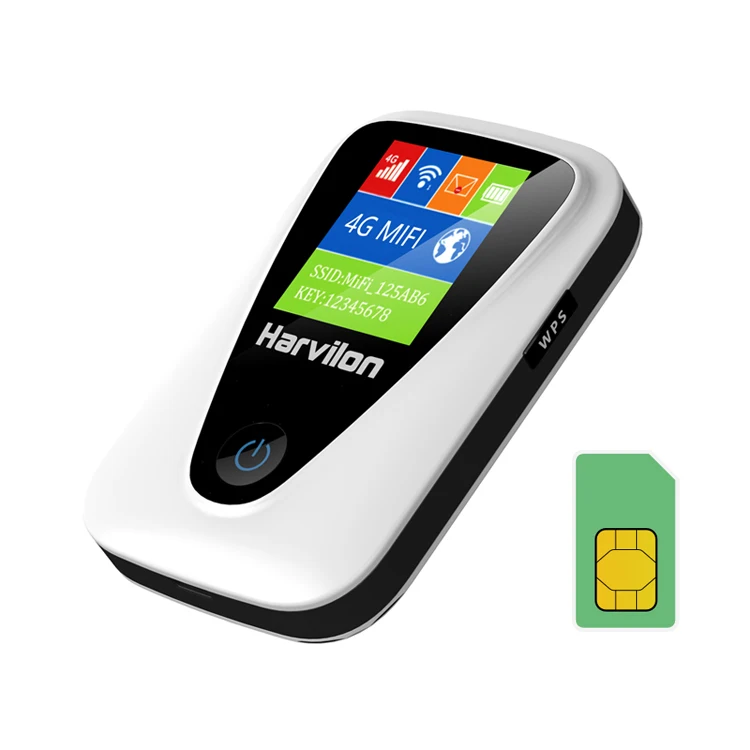 Wireless Mifi Lte Portable With Card Slot Modem Router 4g Sim