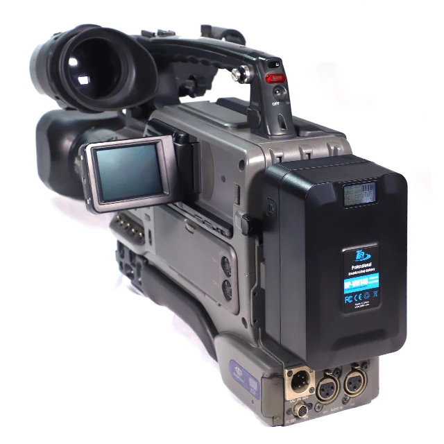 V-lock Battery 148wh LCD display professional power sources for cameras, monitors, lights