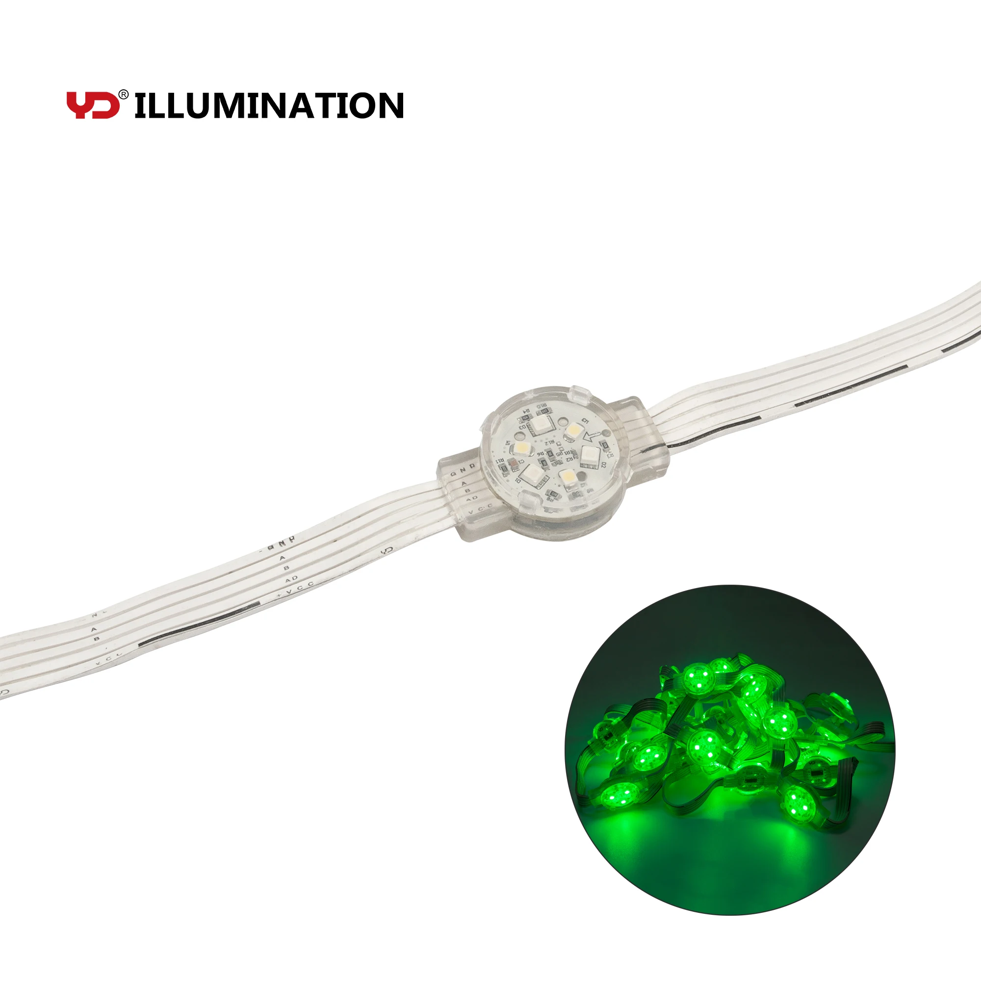 12 В постоянного тока, светодиодный источник света, меняющий цвет smd, светодиодная гирлянда для украшения мостового освещения